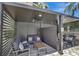 Inviting outdoor lounge area with comfortable seating and stylish decor at 8601 Worldquest Blvd # 3404, Orlando, FL 32821