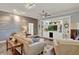 Comfortable living room with modern decor and great natural light at 17426 Tailfeather Ct, Clermont, FL 34711