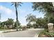 Welcome to Royal Oaks! Gated community entrance with lush landscaping, brick pillars and paved brick entry at 1485 Waukon Cir, Casselberry, FL 32707
