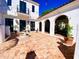 Beautiful courtyard with decorative fountain and well manicured landscaping at 1234 W Ivanhoe Blvd, Orlando, FL 32804