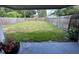 Spacious backyard features a well-maintained lawn with full wooden fencing and a covered patio at 1980 Water Ln, Maitland, FL 32751