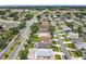 Expansive aerial view of the neighborhood showing well-placed homes, major roads, and easy access to amenities at 1437 Abberton Dr, Orlando, FL 32837