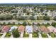 Scenic aerial view of the property, highlighting its convenient location near roads, and surrounding community at 1437 Abberton Dr, Orlando, FL 32837