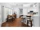 Kitchen with white cabinets and stainless steel appliances at 2375 Miles Ct, Lakeland, FL 33812