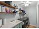 Laundry room with washer, dryer, and utility sink at 2375 Miles Ct, Lakeland, FL 33812