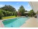 Inviting swimming pool with ample deck space at 2375 Miles Ct, Lakeland, FL 33812