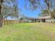 Large backyard with screened enclosure at 4201 Shadow Wood Dr, Winter Haven, FL 33880