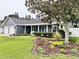 Charming single-story home with a well-manicured lawn, colorful flowerbeds, and a welcoming front porch at 121 Belmont Dr, Winter Haven, FL 33884