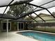 Enjoy this screened pool and patio with access from the house at 2062 Katie Ct, Winter Haven, FL 33884