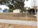 Backyard view with chain link fence and storage shed at 217 Bay E St, Davenport, FL 33837