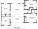 Home floor plan layout showcasing the arrangement of rooms, dimensions, and total square footage at 105 Old Connersville Rd, Bartow, FL 33830