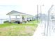 Inviting picnic area with covered pavilions and tables by the water at 112 Bishop St, Auburndale, FL 33823