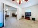 Bedroom featuring TV on bureau; doorway to another bedroom at 1600 Alma Ct, Bartow, FL 33830