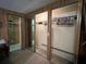 Hallway closet with mirrored doors and organized hanging space at 2055 S Floral Ave # 262, Bartow, FL 33830