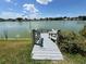 Private dock on the lake provides access for boating and fishing at 2055 S Floral Ave # 69, Bartow, FL 33830