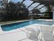 Relaxing screened-in pool area with lounge chairs, ideal for enjoying the outdoors and soaking up the sunshine at 2742 Pine Acres Dr, Lake Wales, FL 33898