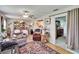 Open living space featuring dining area and open doorway to the kitchen at 3154 Prairie Dunes W Cir, Lakeland, FL 33810
