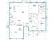 Detailed floor plan showcasing the layout of the kitchen, bedrooms, bathrooms, great room, and dining room at 498 Big Sioux Ct, Kissimmee, FL 34759