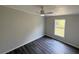 Bright bedroom with a ceiling fan and a window overlooking the yard at 5217 Turtle Dove Trl, Lakeland, FL 33810