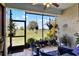 Enjoy stunning views of the outside from this comfortable patio space at 804 Magnolia Pl # 804, Winter Haven, FL 33884