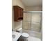 Bathroom features a shower and vanity at 9625 Moore Rd, Lakeland, FL 33809