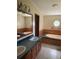Bathroom features double sinks, an octagon window, and two garden tubs at 9625 Moore Rd, Lakeland, FL 33809