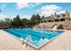 Community swimming pool with plenty of space for relaxation at 30120 Hackney Loop, Mount Dora, FL 32757