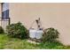 Two propane tanks are located next to the house in a landscaped area at 30120 Hackney Loop, Mount Dora, FL 32757