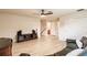 Upstairs living area with sectional sofa and entertainment center at 30120 Hackney Loop, Mount Dora, FL 32757