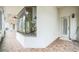 Enclosed patio with tile flooring and window views at 388 Hampton Hills Ct, Debary, FL 32713