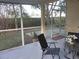 Relaxing screened porch overlooking backyard at 2325 Paulette Dr, Haines City, FL 33844