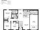 Open floor plan featuring a spacious kitchen, living room, three bedrooms, and an owner's suite at 17085 Sw 40Th Ter, Ocala, FL 34473