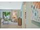 A light-filled living room featuring modern decor and ample natural light at 1840 India Palm Dr, Edgewater, FL 32141