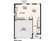 Main level floor plan featuring a kitchen, great room, dining room, foyer, 2-bay garage, and porch at 1988 Golden Beak Dr, Eagle Lake, FL 33839