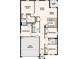 Detailed floor plan showcasing the layout of this home, including bedrooms, kitchen, and living spaces at 12979 Se 53Rd Ave, Belleview, FL 34420