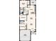 Well-designed floor plan featuring a great room, kitchen, owner's suite, and two-bay garage at 2012 Golden Beak Dr, Eagle Lake, FL 33839