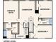 Layout of the upper level featuring bedrooms, bathrooms, laundry room, game room, and owner's suite at 812 Provence Way, Kissimmee, FL 34759