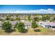 Lovely aerial view showcasing a residential neighborhood with pond at 3514 Yacht Club Ct, Kissimmee, FL 34746