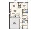 Detailed floor plan showcasing a spacious layout with a great room, owner's suite, and a 2-bay garage at 2347 Oklahoma Dr, Sumterville, FL 33585