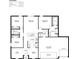Detailed floor plan showcasing the layout of the 3-bedroom home, including the kitchen and great room at 2326 Sw 147Th Place Rd, Ocala, FL 34473