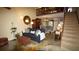 Inviting living room featuring unique flooring, cozy furniture and lots of natural light at 925 Fenton Ln # 11, Lakeland, FL 33809