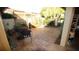 Private patio area with stone flooring, perfect for outdoor entertaining at 925 Fenton Ln # 11, Lakeland, FL 33809