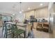 Spacious kitchen featuring a center island and stainless steel appliances at 3221 Dark Sky Dr, Harmony, FL 34773