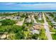 Aerial view showing home's location near beach and waterway at 45 San Jose Dr, Ormond Beach, FL 32176