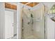 Modern walk-in shower with glass enclosure at 45 San Jose Dr, Ormond Beach, FL 32176