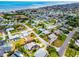 Aerial view of property showing its proximity to the ocean and residential neighborhood at 3 Seabridge Dr, Ormond Beach, FL 32176
