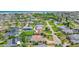Aerial view showing house and property near the beach at 3 Seabridge Dr, Ormond Beach, FL 32176