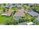 Aerial view showing a pool and backyard, in an established community at 3 Seabridge Dr, Ormond Beach, FL 32176