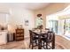 Kitchen with breakfast nook, view to pool, and an island at 3 Seabridge Dr, Ormond Beach, FL 32176