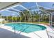 Screened-in pool and patio area at 3 Seabridge Dr, Ormond Beach, FL 32176